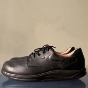 Finn Comfort Black Leather Shoes 11.5 Wide